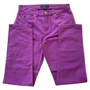 Vintage Lauren Jeans‎ Co. Ralph Lauren Straight Leg Jeans Women's Size 6 Purple
